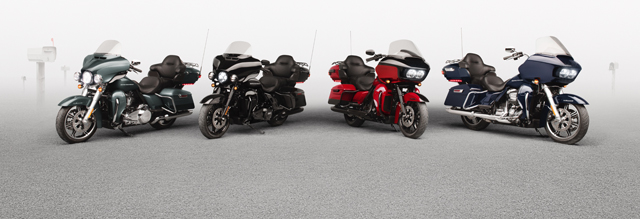 2020 Harley Touring lineup