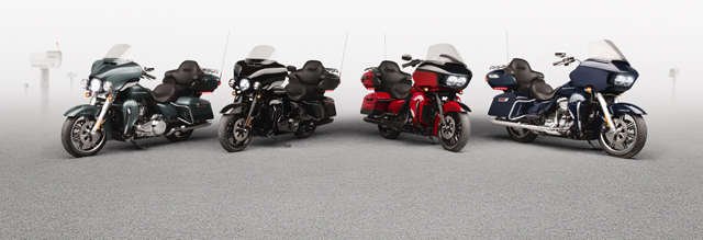 2020 Harley Touring lineup