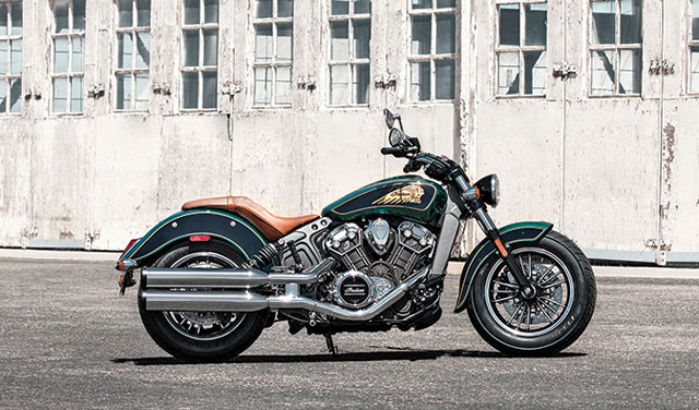 2020 Indian Scout at rest