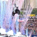 Travis Pastrana Pays Tribute to Evel Knievel with Daredevil Trifecta
