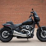 S&S Grand National 2 into 2 Exhaust for 2018 Fat Bob is 50 State Legal